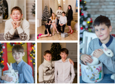 Для детей-сирот из Тулы и Калуги провели новогодние фотосессии